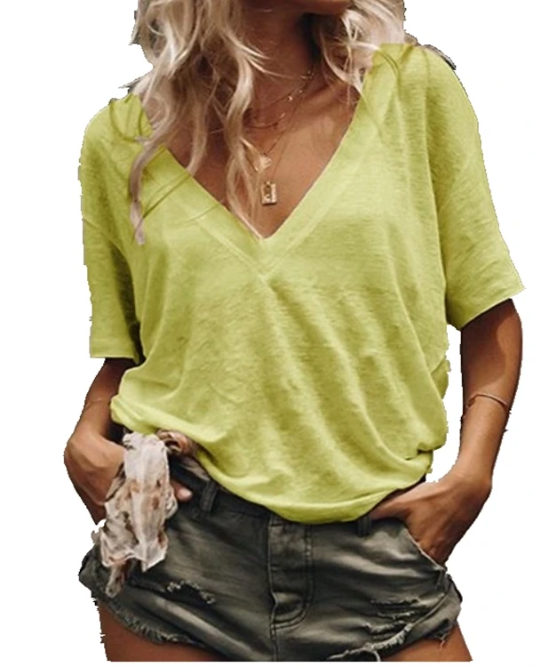 clothing cotton light grey ladies t-shirts women's short sleeve plain V-neck lady sexy loose solid tshirts
clothing cotton light grey ladies t-shirts women's short sleeve plain V-neck lady sexy loose solid tshirts