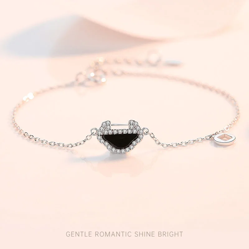 Romantic Lock Shape Fine Design Gemstone Bracelets And Charms Bracelet Zircon Bracelet Argent 925
Romantic Lock Shape Fine Design Gemstone Bracelets And Charms Bracelet Zircon Bracelet Argent 925