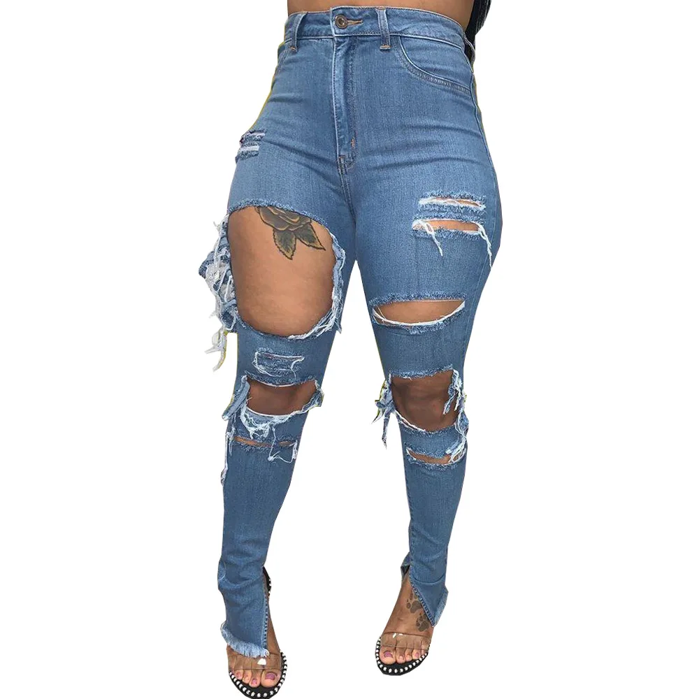 Fashion Hot Tassels Ripped Split Jeans Women Streetwear Plus Size S-3XL Zip Button Pocket High Waist Pants Women Jeans
Fashion Hot Tassels Ripped Split Jeans Women Streetwear Plus Size S-3XL Zip Button Pocket High Waist Pants Women Jeans