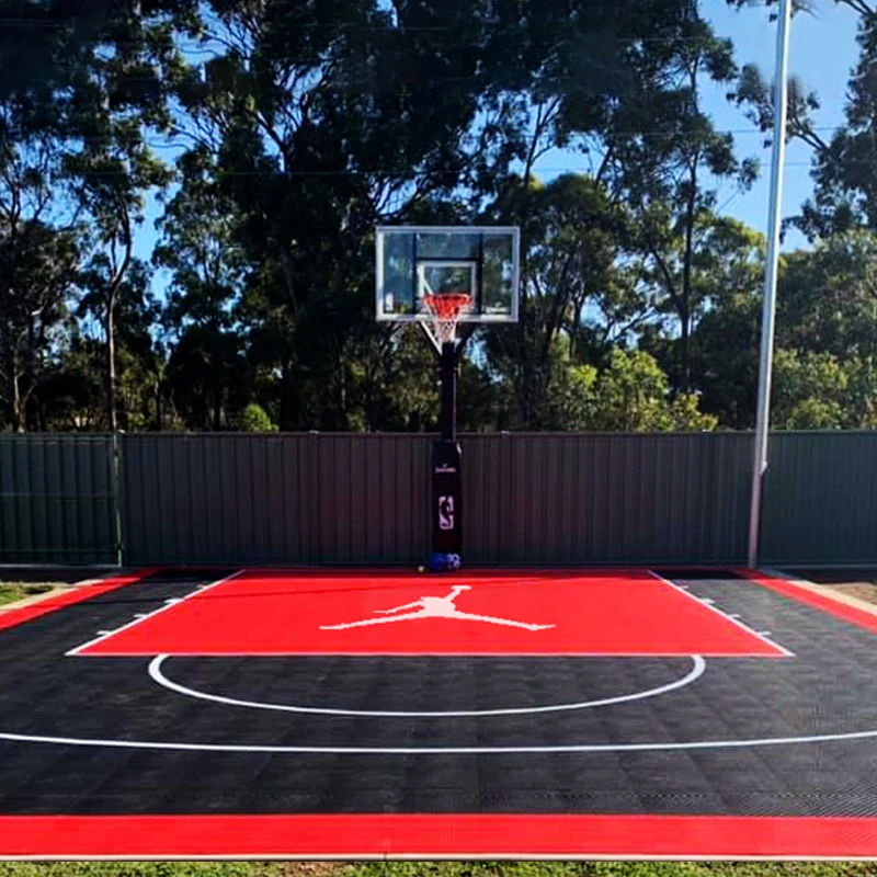 New arrival 20X25 feet plastic outdoor basketball court floor customized artifical durable portable
New arrival 20X25 feet plastic outdoor basketball court floor customized artifical durable portable