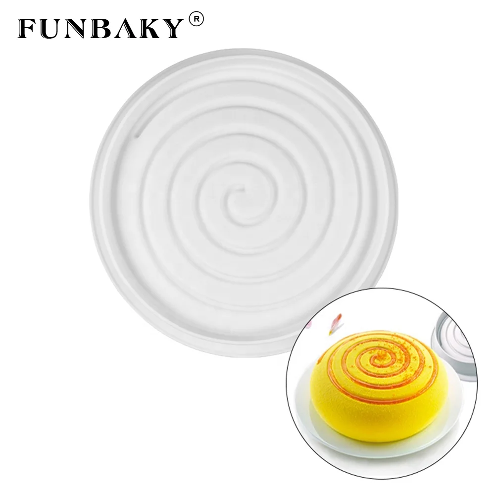 FUNBAKY Baking tools mousse cake silicone mold large size round shape 3 D ring single cake mold heat resistant baking kits, Customized color
FUNBAKY Baking tools mousse cake silicone mold large size round shape 3 D ring single cake mold heat resistant baking kits, Customized color