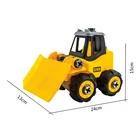 Toy Car Plastic Toy Car Intelligent DIY Plastic Toy Snow Clearer Construction Car For Sale