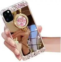 Diamond Mirror Bling Phone Case with Ring Holder for iPhone 11 pro Max,for iPhone 11 Rhinestone Case Cover Glitter
Diamond Mirror Bling Phone Case with Ring Holder for iPhone 11 pro Max,for iPhone 11 Rhinestone Case Cover Glitter