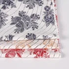 wholesale spandex crystal FDY paper print metallic foil knitted fabric