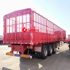 China Bulk Cargo Fence Cargo Trailer Semi