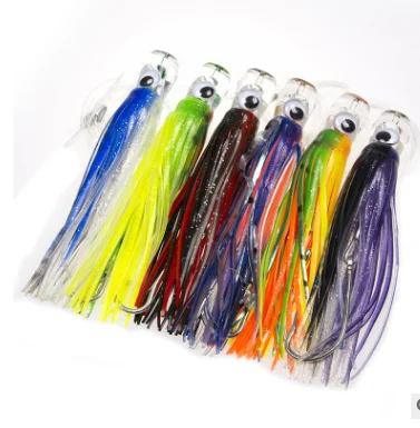 17cm46g 6pcs set pike seabass Wobblers With hook Skirt beard octopus acrylic Soft Fishing Lure, As picture
17cm46g 6pcs set pike seabass Wobblers With hook Skirt beard octopus acrylic Soft Fishing Lure, As picture