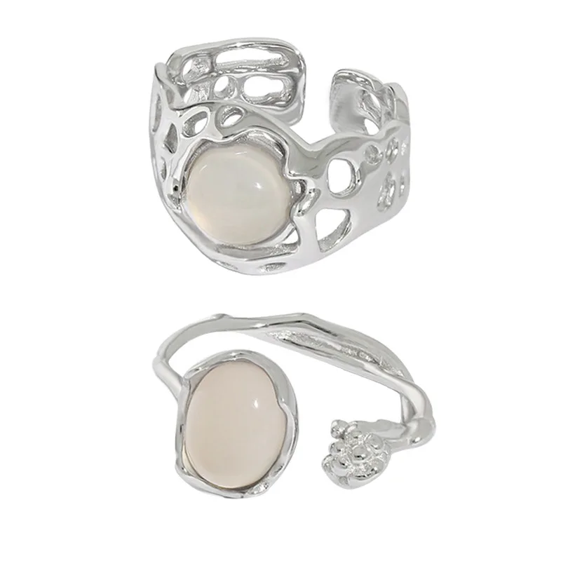 Elegant Natural Round Agate Hollow Flower Shape Rings Adjustable Ring For Women And Girls Jewelry
Elegant Natural Round Agate Hollow Flower Shape Rings Adjustable Ring For Women And Girls Jewelry