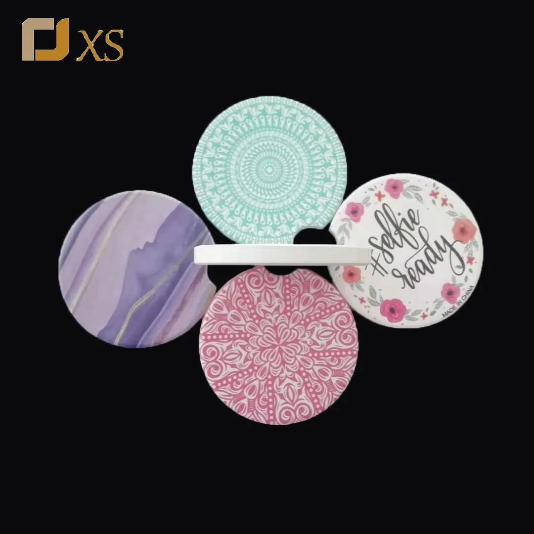 China Manufacturer Ceramic Sublimation Sandstone Car Coasters For Home Decor, Customized color
China Manufacturer Ceramic Sublimation Sandstone Car Coasters For Home Decor, Customized color