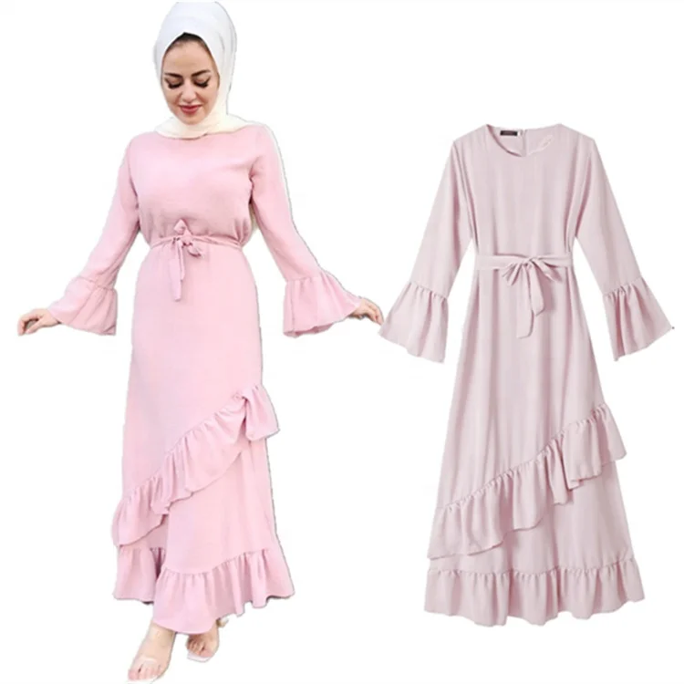 Hot Sale Modest Women Clothing 2 Colors Double Elastic Waist and Cuffs Abaya Muslim Dresses, Red/pink
Hot Sale Modest Women Clothing 2 Colors Double Elastic Waist and Cuffs Abaya Muslim Dresses, Red/pink