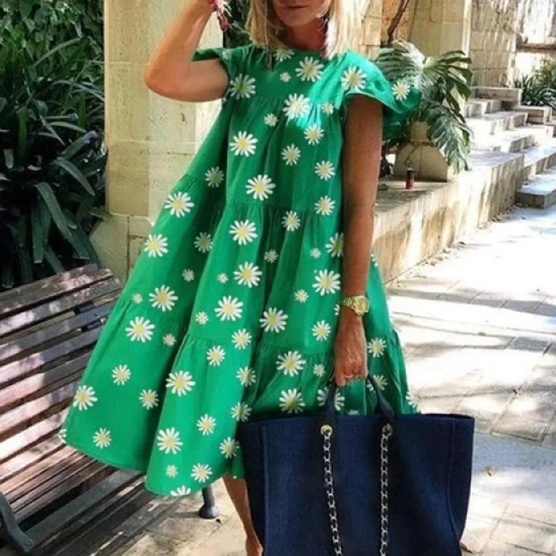 Women Casual Dresses Plus Size S-3XL O Neck Short Sleeve Patchwork Tassel Loose Cotton Dresses Ladies Casual Large Dress
Women Casual Dresses Plus Size S-3XL O Neck Short Sleeve Patchwork Tassel Loose Cotton Dresses Ladies Casual Large Dress