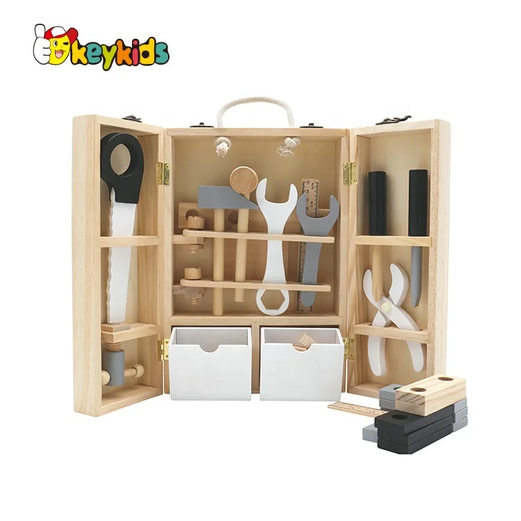 Hot selling children educational teaching aids wooden toolbox toy for girls boys W03D103C
Hot selling children educational teaching aids wooden toolbox toy for girls boys W03D103C