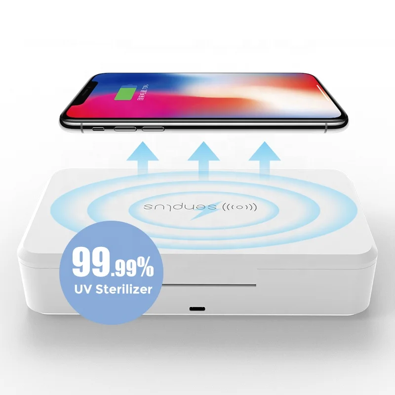 5 Mins UVC Mini Sterilizer Uv Light Led Sterilization Portable Uv Mobile Phone Sterilizer Sanitizer With Wireless Charger
5 Mins UVC Mini Sterilizer Uv Light Led Sterilization Portable Uv Mobile Phone Sterilizer Sanitizer With Wireless Charger