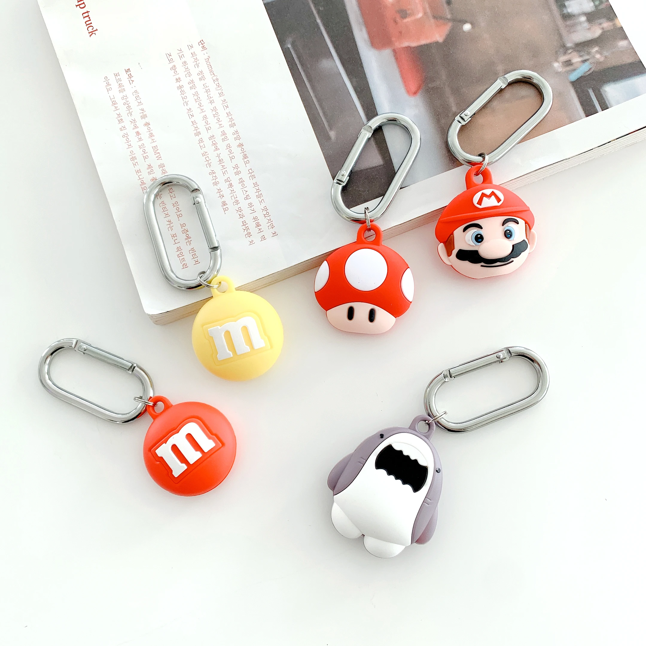 New Locator Tracker Anti-lost Device Silicone Case For Airtag Portable Sleeve For Apple AirTag Case Dog With Key Ring Keychain
New Locator Tracker Anti-lost Device Silicone Case For Airtag Portable Sleeve For Apple AirTag Case Dog With Key Ring Keychain
