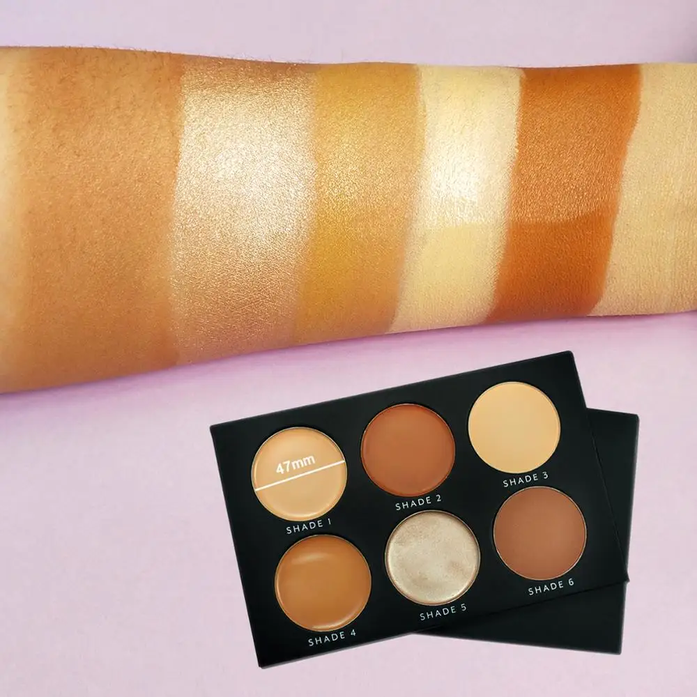 Professional no logo highlighter makeup press powder 6 colors full coverage concealer
Professional no logo highlighter makeup press powder 6 colors full coverage concealer