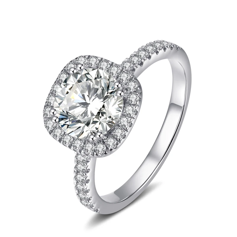 2021 Hot Fashion Genuine White Gold Ring Engagement Band Moissanite White Gold Wedding Rings
2021 Hot Fashion Genuine White Gold Ring Engagement Band Moissanite White Gold Wedding Rings