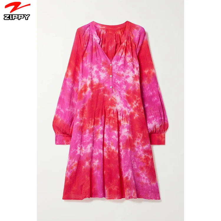 Africa Clothing Custom 2021 New tie dye cotton loose v neck dress casual, Customized color
Africa Clothing Custom 2021 New tie dye cotton loose v neck dress casual, Customized color