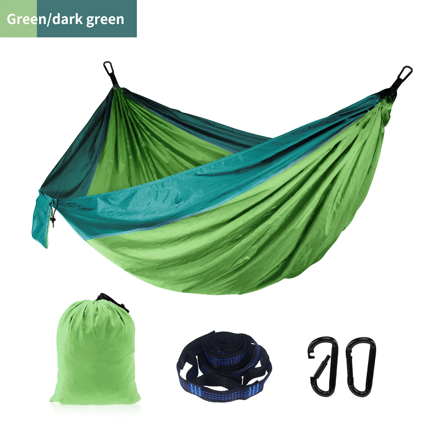 Hot sale outdoor swings strap hook portable double hammock nylon camping hammocks, Can customized color
Hot sale outdoor swings strap hook portable double hammock nylon camping hammocks, Can customized color