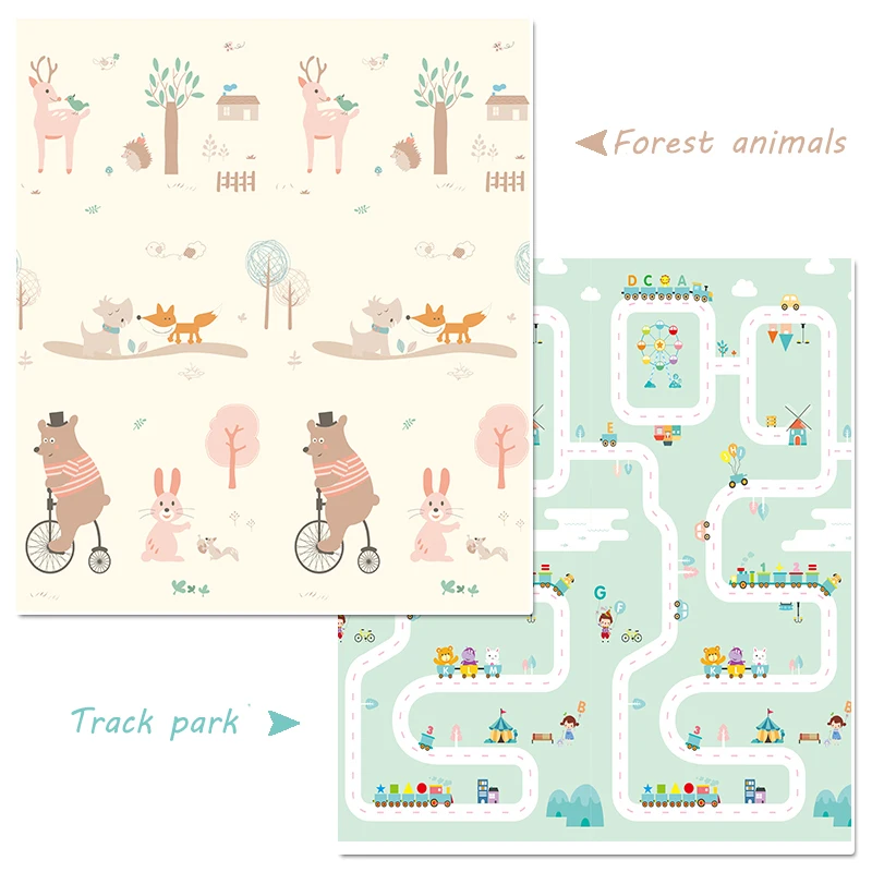 200*180cm Foldable Cartoon Baby Play Mat Xpe Puzzle Children's Mat Baby Climbing Pad Kids Rug Baby Games Mats, White
200*180cm Foldable Cartoon Baby Play Mat Xpe Puzzle Children's Mat Baby Climbing Pad Kids Rug Baby Games Mats, White