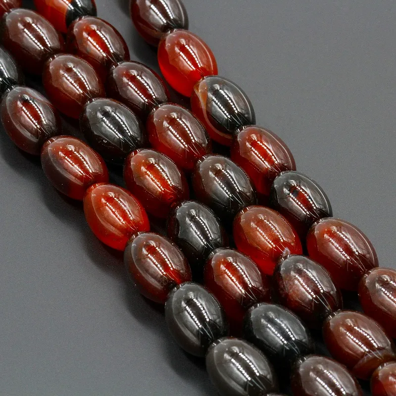 Wholesale Loose stone Beads Red Black Agate Drum Shape beads For DIY Jewelry Making MS129
Wholesale Loose stone Beads Red Black Agate Drum Shape beads For DIY Jewelry Making MS129