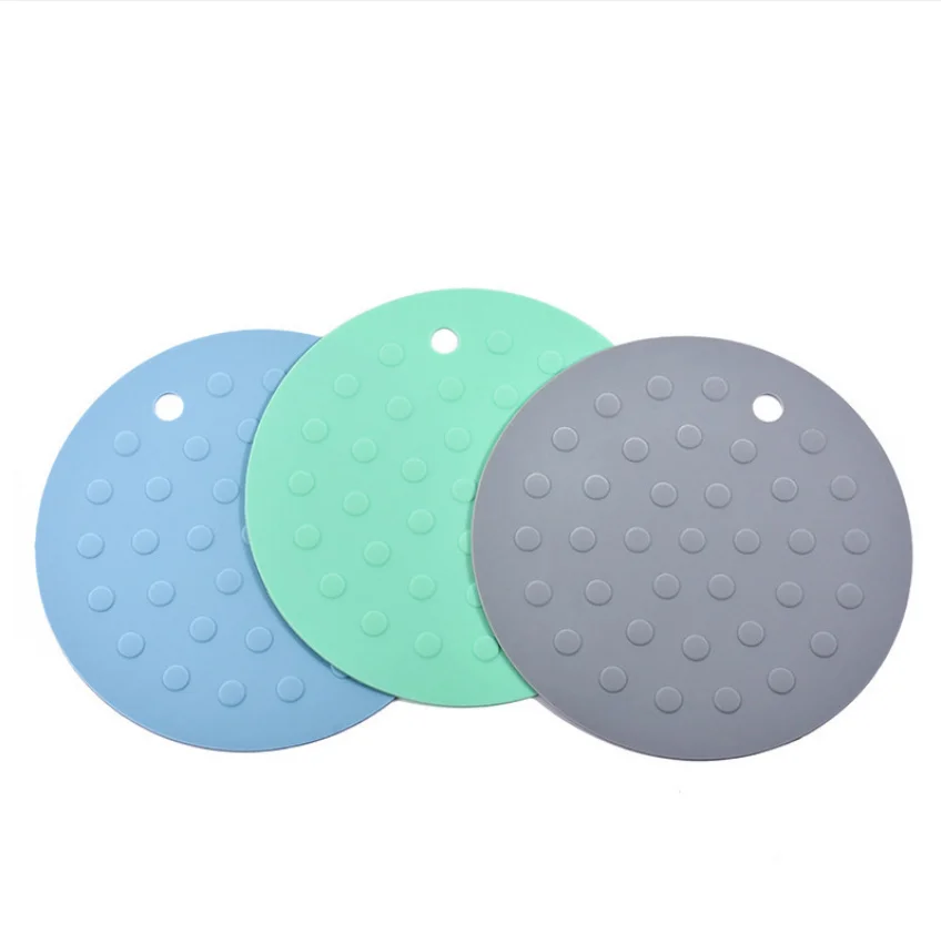 Silicone Dining table insulation mat round high temperature resistant soft placemat, Customized
Silicone Dining table insulation mat round high temperature resistant soft placemat, Customized