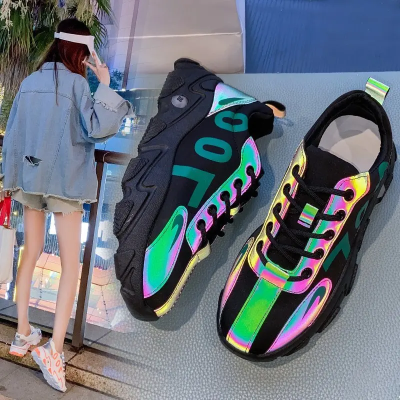 New fashion women Chunky Shoes Boots Platform Sneakers Breathable Casual Women Mixed-Colors Soft
New fashion women Chunky Shoes Boots Platform Sneakers Breathable Casual Women Mixed-Colors Soft