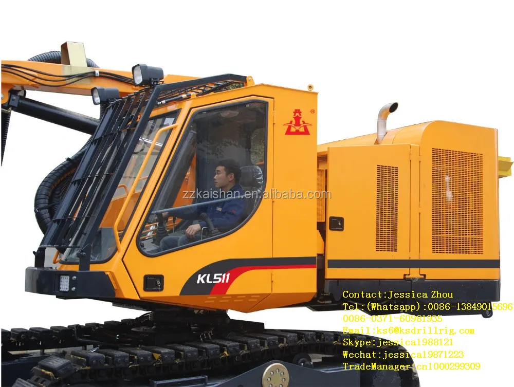 Kaishan Mining Machinery KL511 ground surface automatic hydraulic rock drilling rig