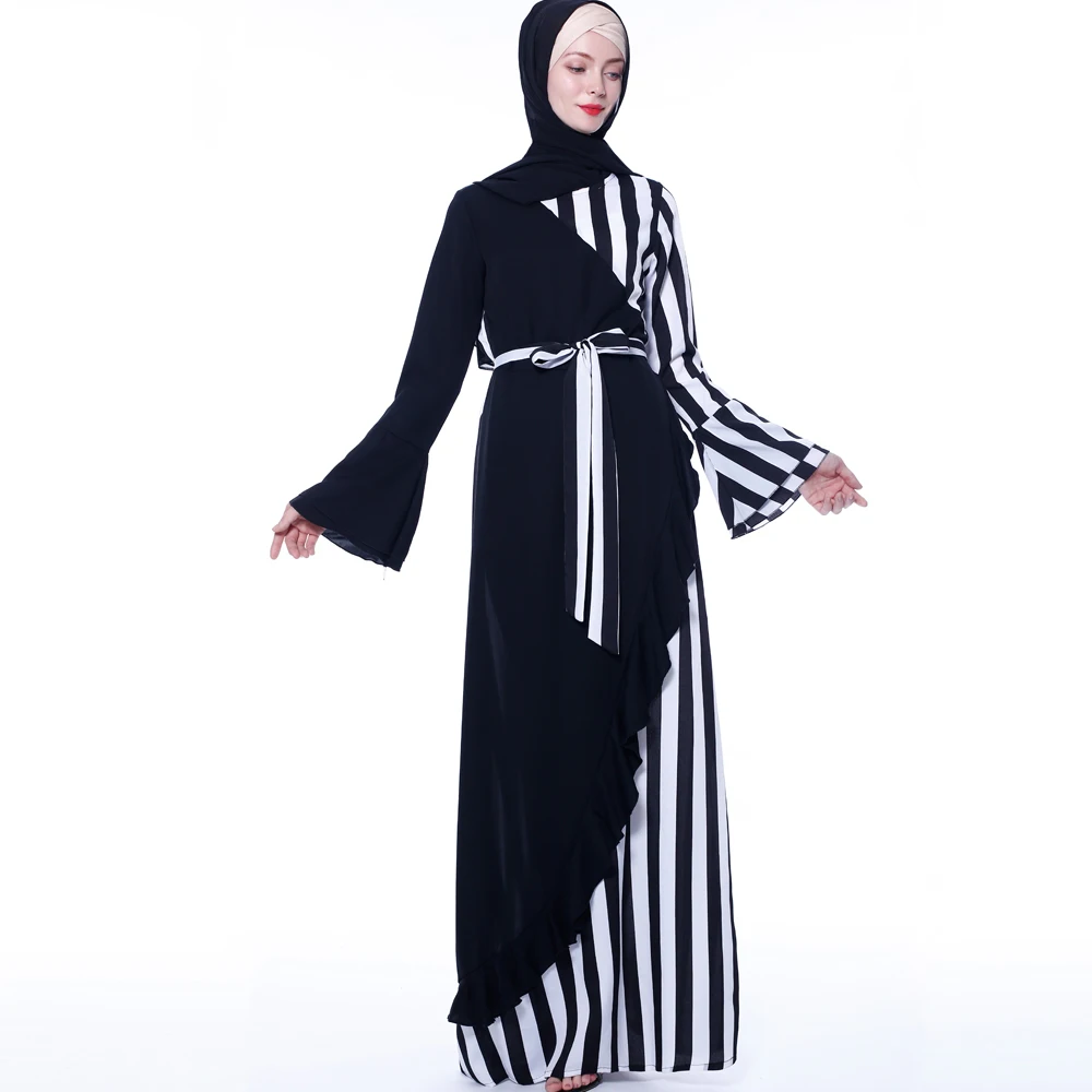 high quality polyester fabric washed by hand muslim dresses long sleeves, Photo color
high quality polyester fabric washed by hand muslim dresses long sleeves, Photo color