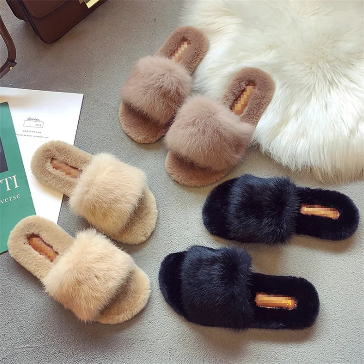 Factory wholesale Luxury and beautiful winter slippers outwear soft plush women slippers
Factory wholesale Luxury and beautiful winter slippers outwear soft plush women slippers
