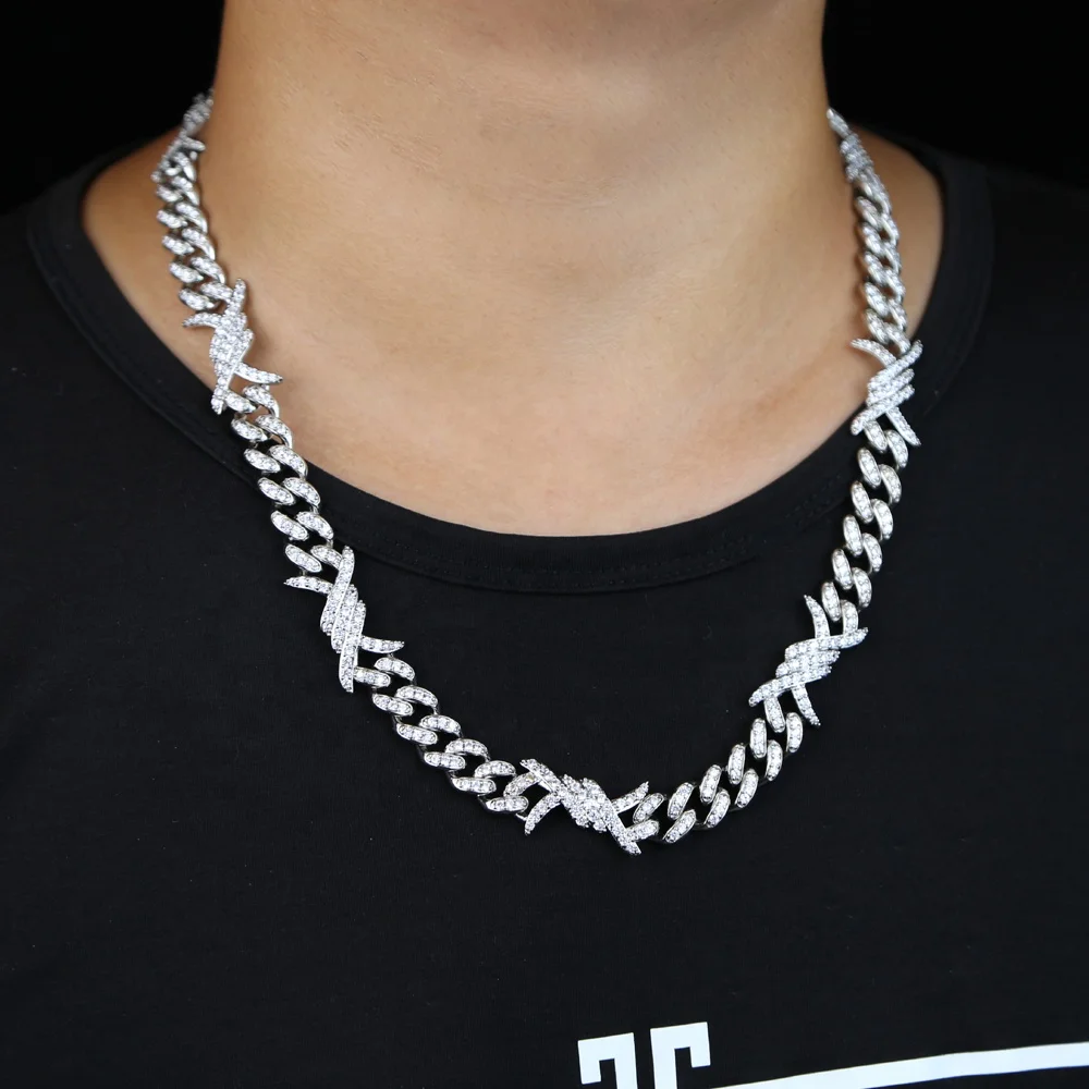 new arrived cz paved twist charm with rhodium gold plated long men necklace for hip hop new long necklace men jewelry, Black
new arrived cz paved twist charm with rhodium gold plated long men necklace for hip hop new long necklace men jewelry, Black