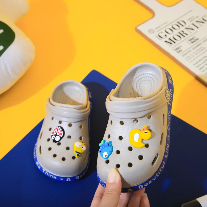 Eva Animal Children'S Hole Shoes Girls Duck Ladybug Fish Wear Cool SlippersSoft Soled Boys' Slippers
Eva Animal Children'S Hole Shoes Girls Duck Ladybug Fish Wear Cool SlippersSoft Soled Boys' Slippers
