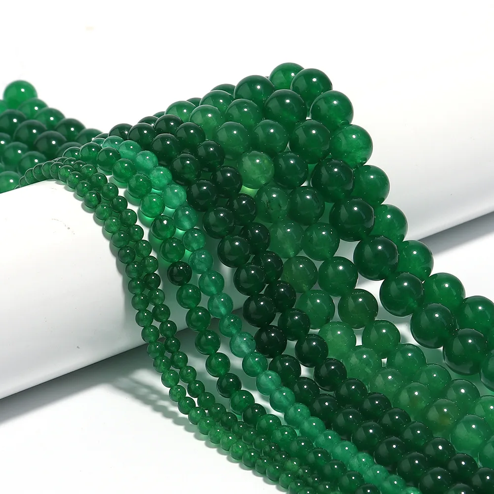 Wholesale Polish Round Smooth Green Agate Stone Loose Beads Strands for Jewelry Bracelets Making
Wholesale Polish Round Smooth Green Agate Stone Loose Beads Strands for Jewelry Bracelets Making