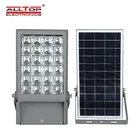 ALLTOP Outdoor waterproof aluminum housing 8w 12w all in one led solar flood light