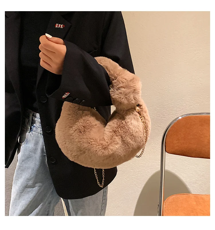 Ladies Handbags Hot-selling Winter New Trendy Girls Fashion Shoulder Fur Designer Ladies Handbags for Women, 4 colors
Ladies Handbags Hot-selling Winter New Trendy Girls Fashion Shoulder Fur Designer Ladies Handbags for Women, 4 colors