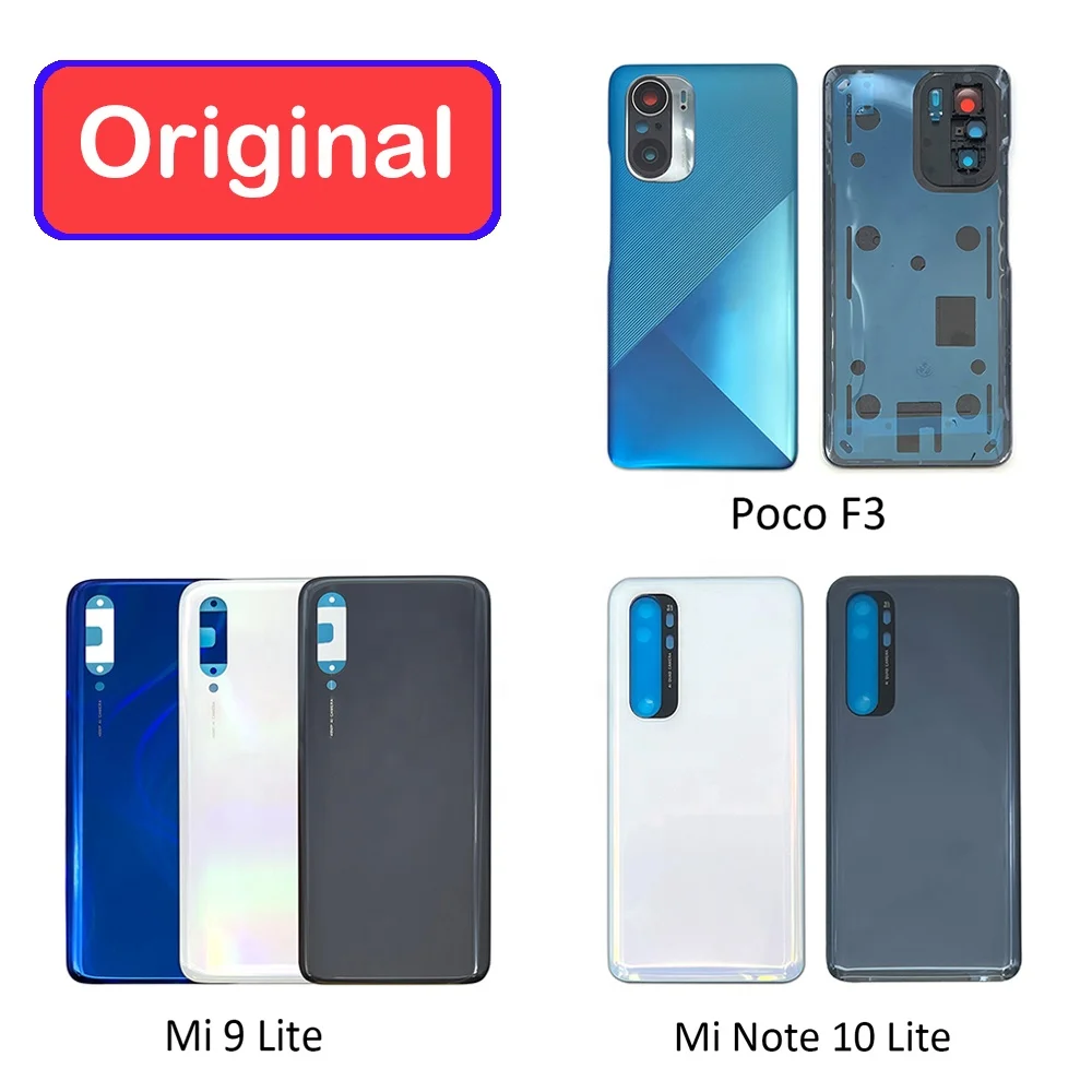 100% Original New Back Rear Cover With Glue For Xiaomi Mi 9 Lite / Poco F3 / Mi Note 10 Phone Housing Battery Back Cover
100% Original New Back Rear Cover With Glue For Xiaomi Mi 9 Lite / Poco F3 / Mi Note 10 Phone Housing Battery Back Cover