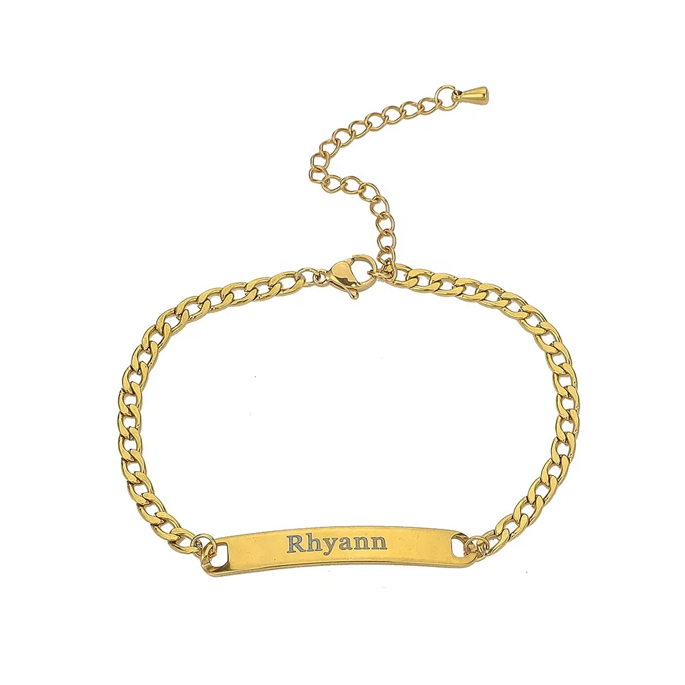 Custom stainless steel jewelry anklets series personalized logo anklet customized name plate foot chains
Custom stainless steel jewelry anklets series personalized logo anklet customized name plate foot chains