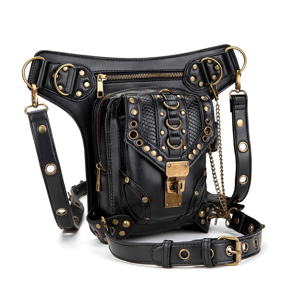 New fashion steampunk skull motorcycle skull outdoors bolsos para mujer shoulder pockets purses waist bag
New fashion steampunk skull motorcycle skull outdoors bolsos para mujer shoulder pockets purses waist bag