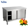 Commercial stainless steel loading Console Household sliding door workbench