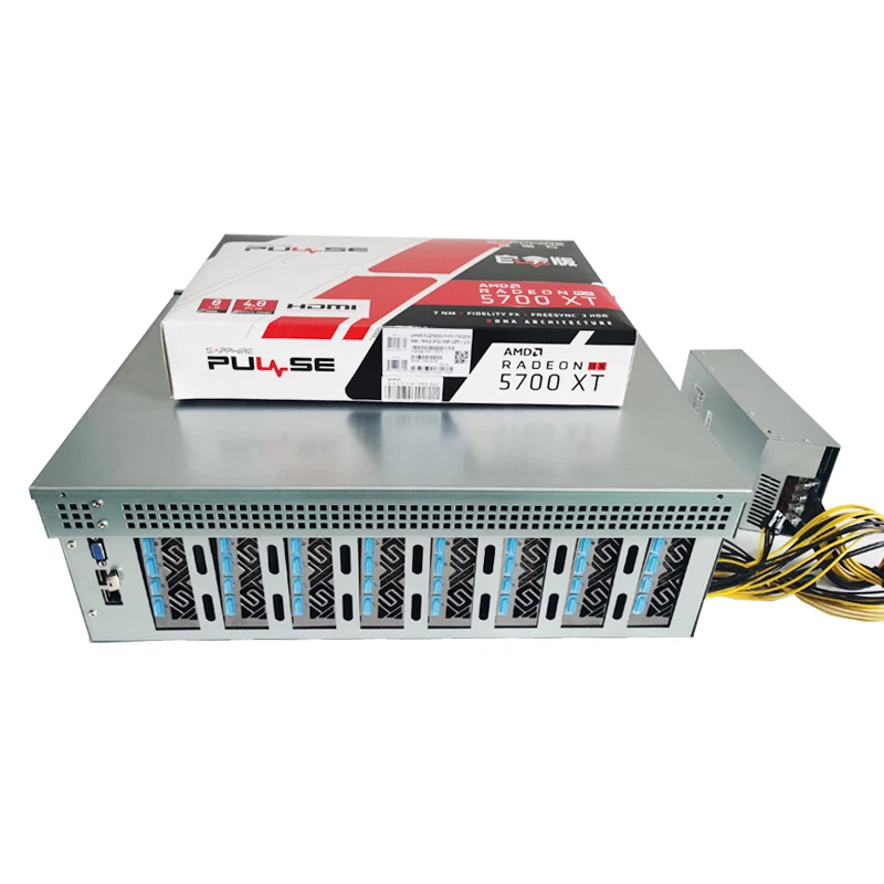 ASL 6GPU 8gpu mining rig with sapphire graphics cards RX580 8GB with fast shipping
ASL 6GPU 8gpu mining rig with sapphire graphics cards RX580 8GB with fast shipping