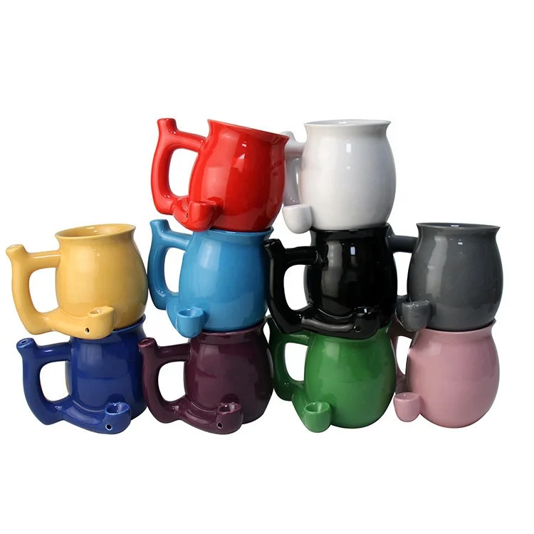 Low MOQ Factory Direct Creative Custom Funny smoking ceramic pipe coffee mug colorful
Low MOQ Factory Direct Creative Custom Funny smoking ceramic pipe coffee mug colorful