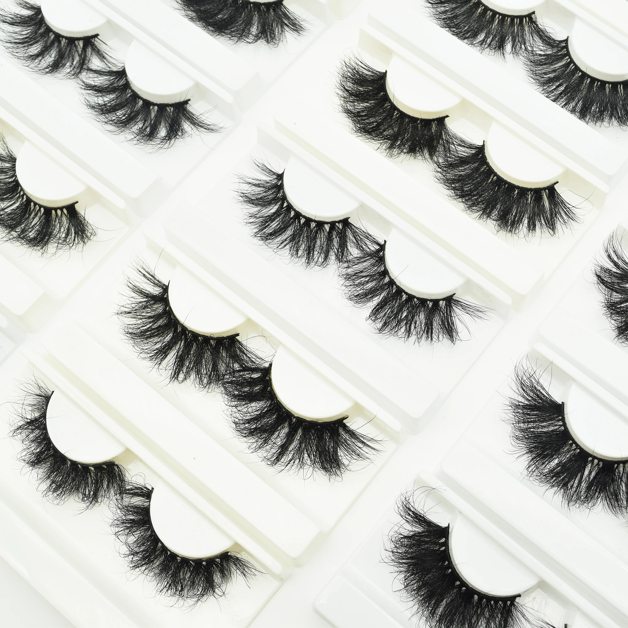 Wholesale 100% mink hand made full strip lashes books packagin lasheswholesale vendor mink eyelash vendor customized boxes, Natural black
Wholesale 100% mink hand made full strip lashes books packagin lasheswholesale vendor mink eyelash vendor customized boxes, Natural black