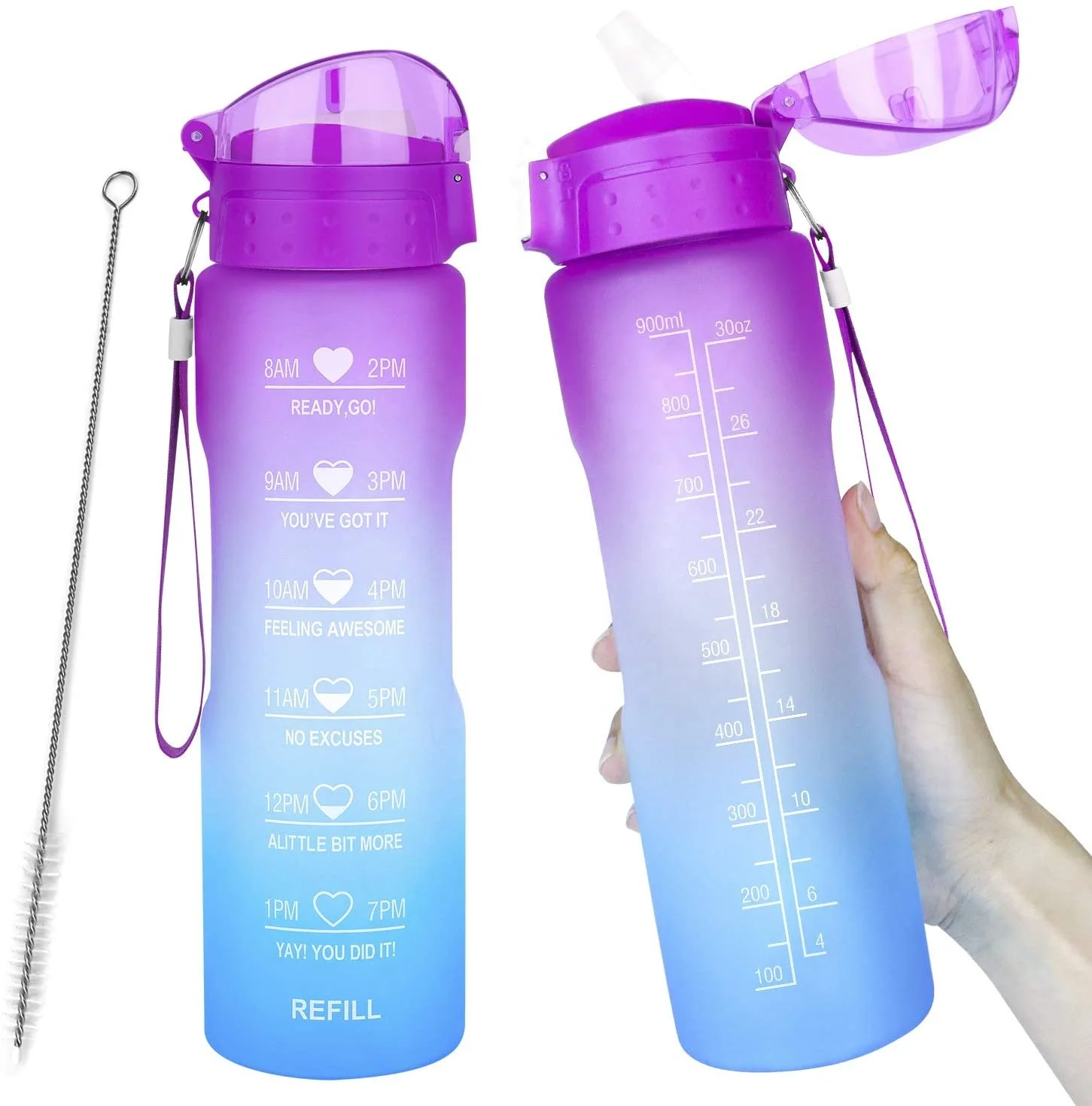 Hot selling BPA Free Portable 32oz Custom design Plastic Tritan Sport Water Bottle with straw, Customized colors acceptable
Hot selling BPA Free Portable 32oz Custom design Plastic Tritan Sport Water Bottle with straw, Customized colors acceptable