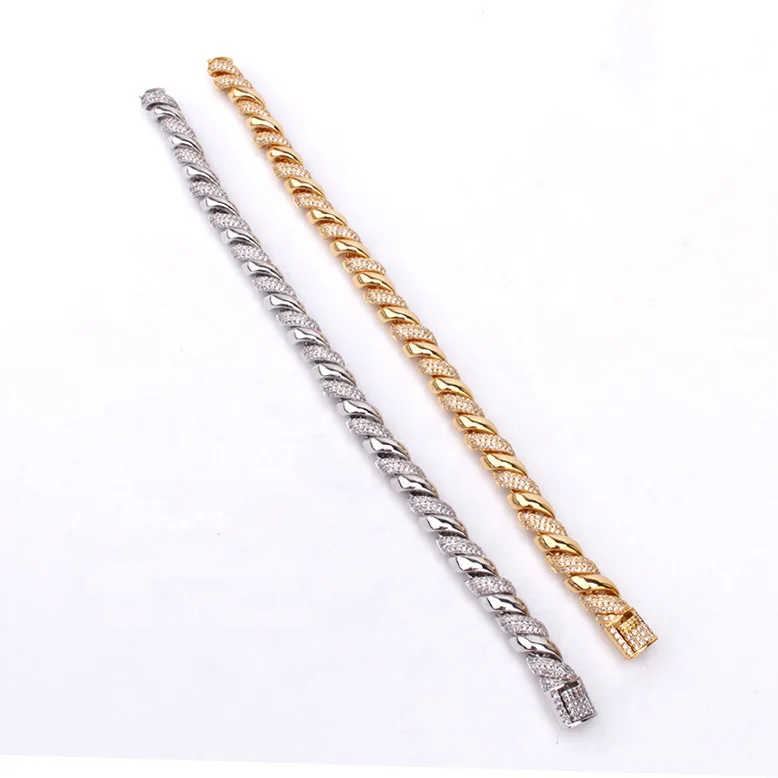 Fashion Rapper Hip Hop Jewelry spin round Miami Cuban Chain Charm Iced Out bracelet gold plated Zircon Jewelry Sets TQL0561
Fashion Rapper Hip Hop Jewelry spin round Miami Cuban Chain Charm Iced Out bracelet gold plated Zircon Jewelry Sets TQL0561