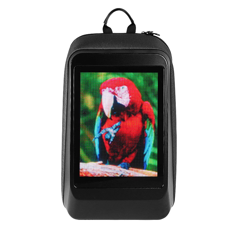 High Quality Bluetooth Control DIY LED Display Laptop Smart Bags for Men Backpack, Black
High Quality Bluetooth Control DIY LED Display Laptop Smart Bags for Men Backpack, Black
