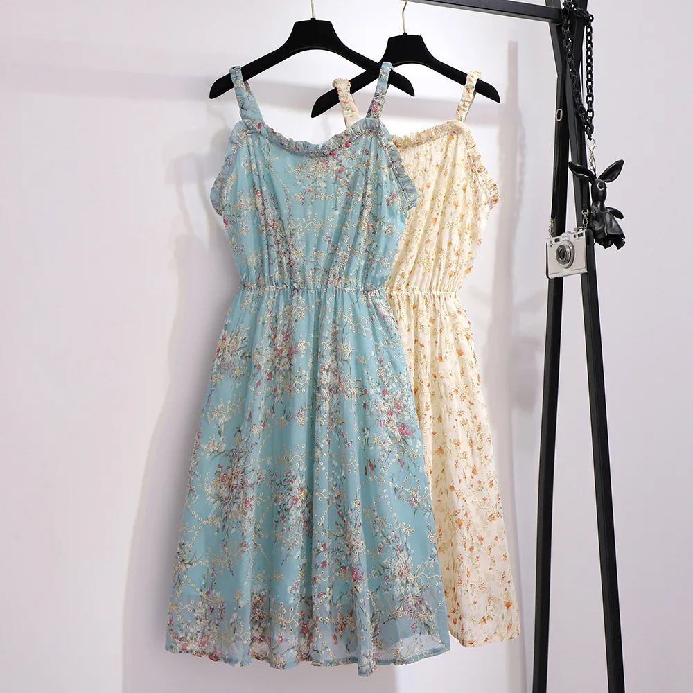 Fashion Printed A Line Casual Summer Women Ladies Summer Midi Girls Sleeveless Large Sundress Strap Plus Size Flower Print Dress
Fashion Printed A Line Casual Summer Women Ladies Summer Midi Girls Sleeveless Large Sundress Strap Plus Size Flower Print Dress