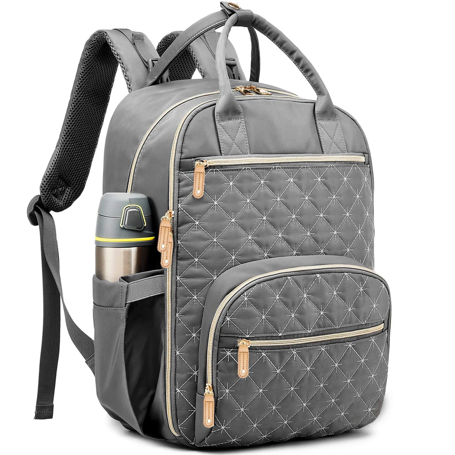 Multifunctional Custom Waterproof Travel Mom Back Pack Nappy Changing Bag Fashion Mummy Diaper Backpack Baby Diaper Bag, Gray,blue,black or customized colors
Multifunctional Custom Waterproof Travel Mom Back Pack Nappy Changing Bag Fashion Mummy Diaper Backpack Baby Diaper Bag, Gray,blue,black or customized colors