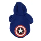 American Captain Personalized Dog Life Knitted Fabric Pet Clothes Dog Jackets