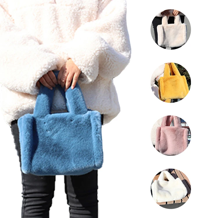 Fashion Desighner Cute Style Plain Color Faux Fur Fuzzy Purse Winter Ladies Luxury Handbags For Outdoor, Picture color
Fashion Desighner Cute Style Plain Color Faux Fur Fuzzy Purse Winter Ladies Luxury Handbags For Outdoor, Picture color