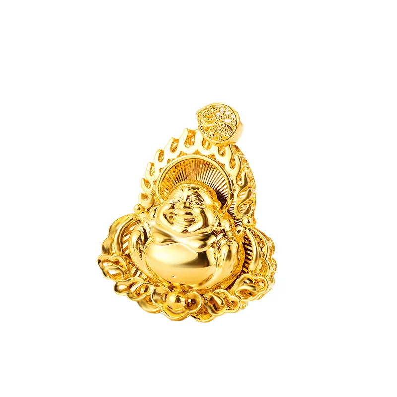 Exquisite 14K Gold Necklace Pendant No Chain Soft Titanium Maitreya Laughing Buddha Pendants for Men Women Party Birthday Gifts
Exquisite 14K Gold Necklace Pendant No Chain Soft Titanium Maitreya Laughing Buddha Pendants for Men Women Party Birthday Gifts