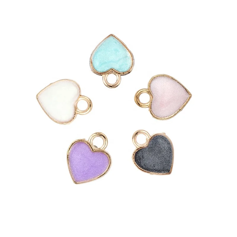 Delicate Diy Zinc Alloy Mix Color Enamel Charms Mini Sweet Heart Charms For DIY Necklaces Bracelets Jewelry Accessories, Picture show
Delicate Diy Zinc Alloy Mix Color Enamel Charms Mini Sweet Heart Charms For DIY Necklaces Bracelets Jewelry Accessories, Picture show