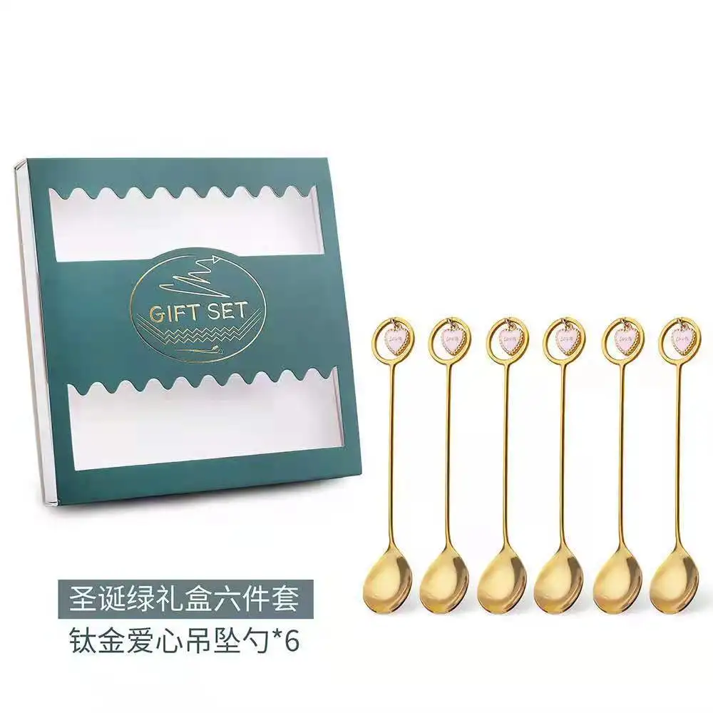 Christmas stainless steel spoon pendant Christmas tree Christmas hat coffee spoon pendant XINGX spoon wedding gifts set
Christmas stainless steel spoon pendant Christmas tree Christmas hat coffee spoon pendant XINGX spoon wedding gifts set